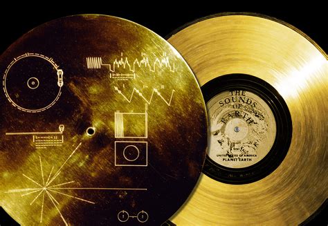 golden disk on voyager.